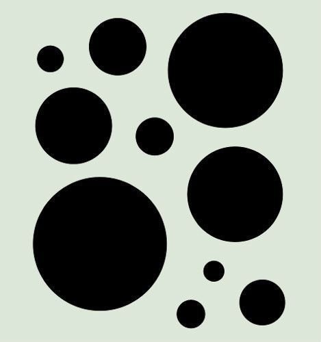 Трафарет круги