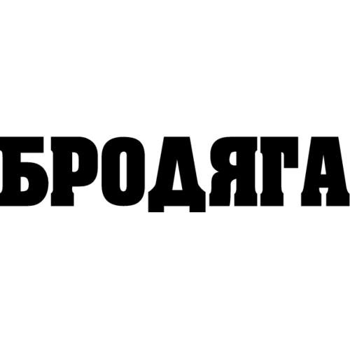 Наклейки Бродяга на машину