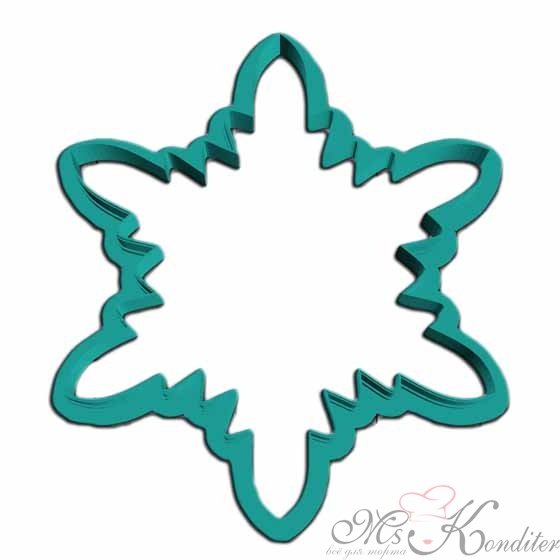 Форма для пряников Снежинка