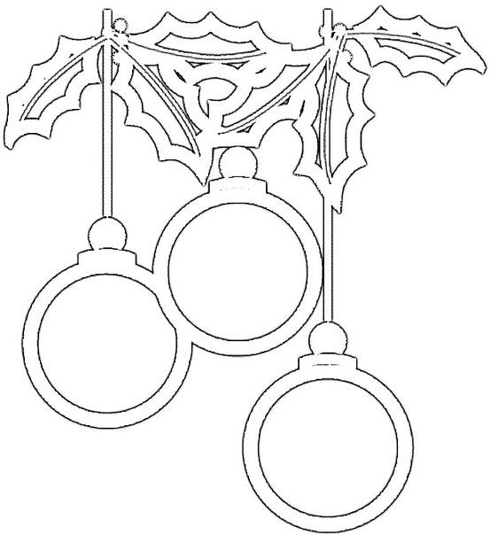 Шары вытынанки на окна