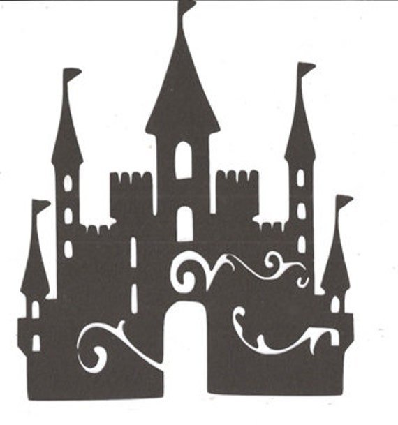 Замок трафарет