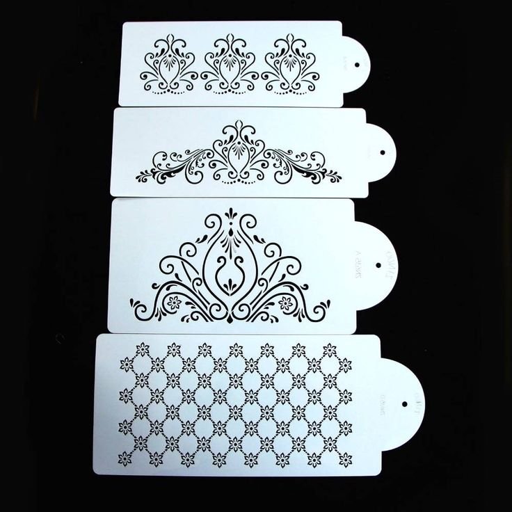 Трафареты для айсинга для торта