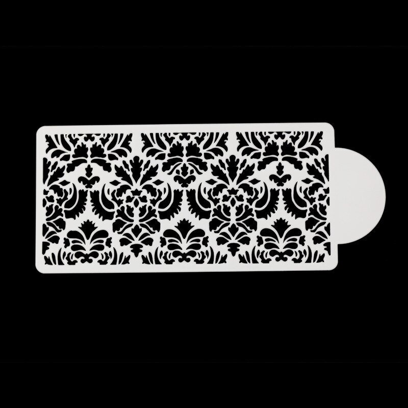 Трафарет кружево для торта