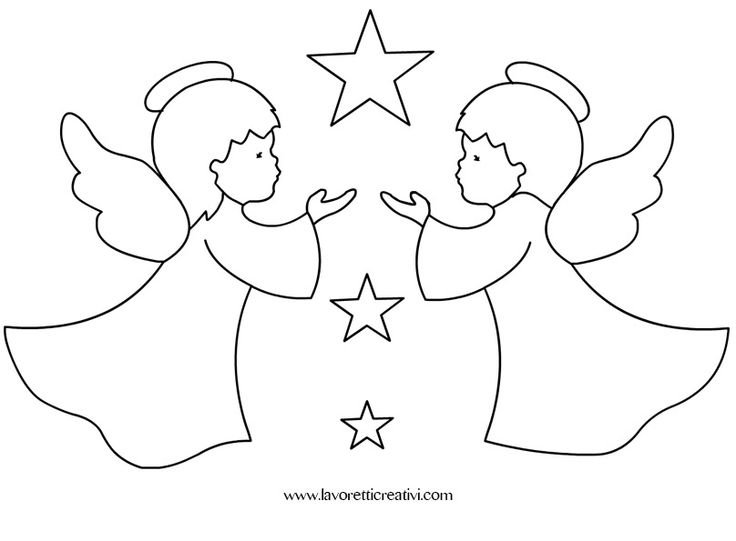 Аппликации к Рождеству для детей