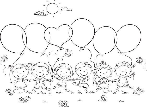 Раскраски ко Дню защиты детей