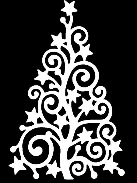 Вытынанки елка