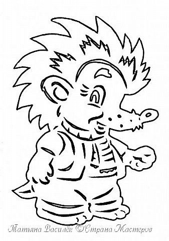 Вытынанки на окна зверюшки