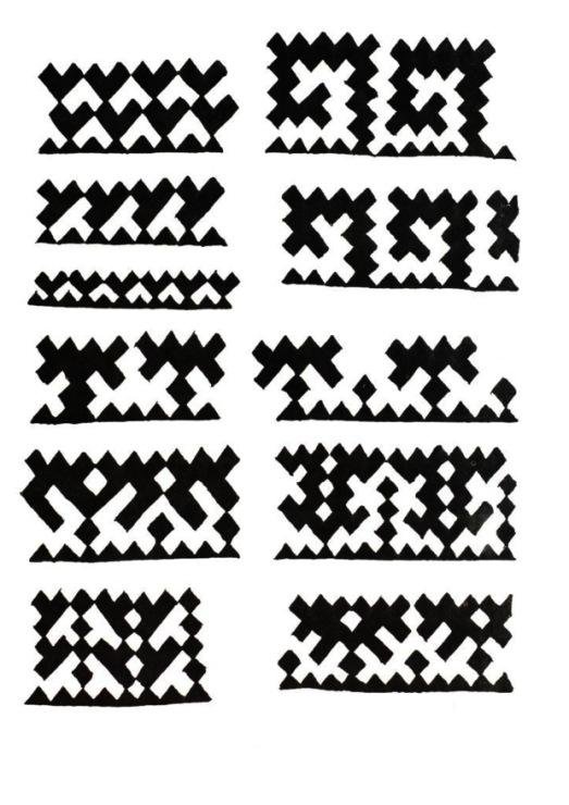 Орнаменты народов Ханты и манси