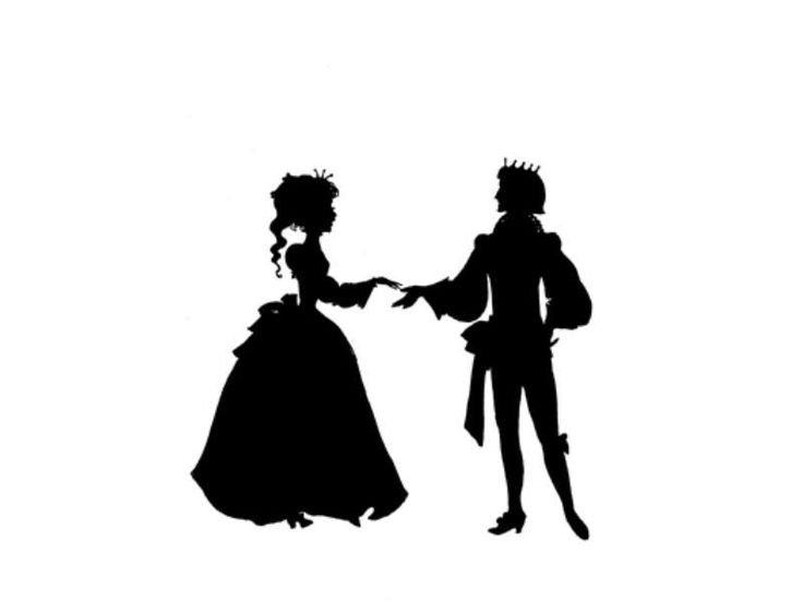 Силуэты персонажей