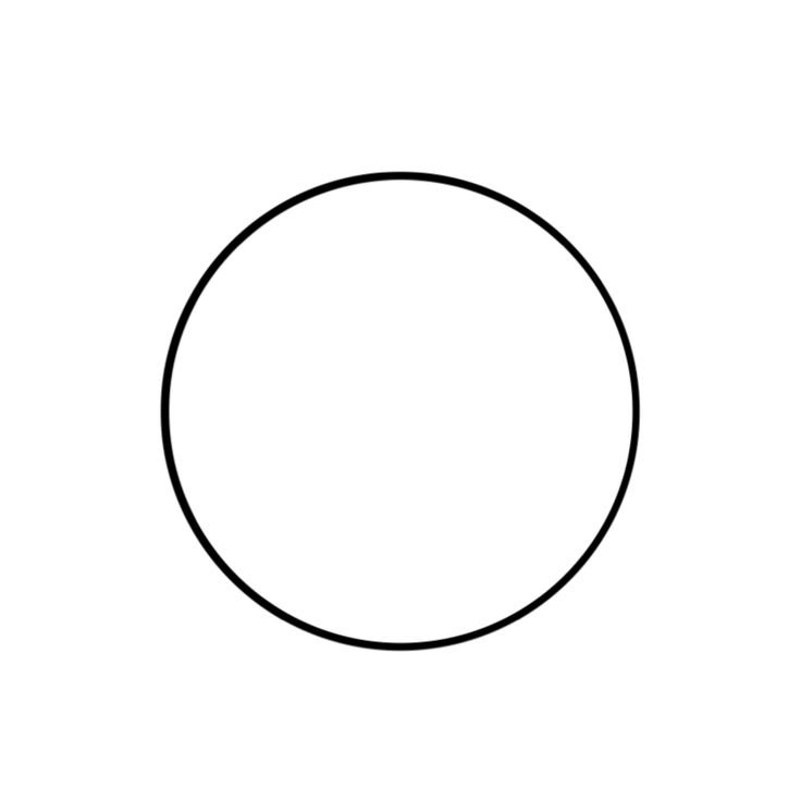 Трафарет круги