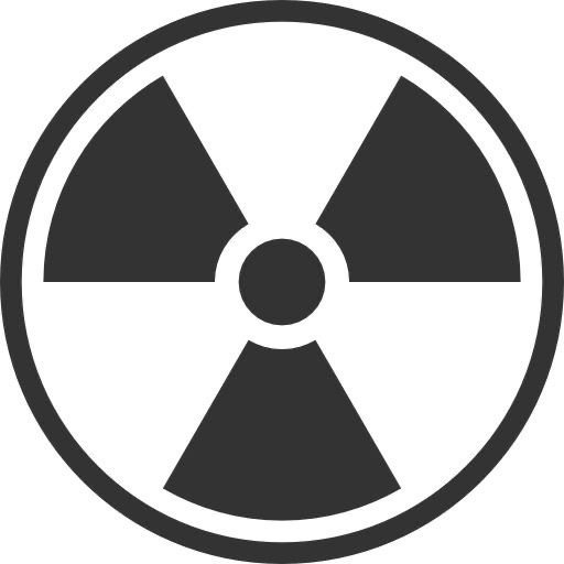 Значок радиоактивности