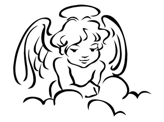 Очертания ангела