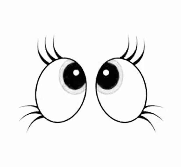 Глазки для зайки