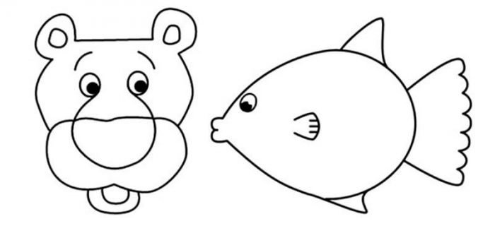 Мордочка Льва для аппликации