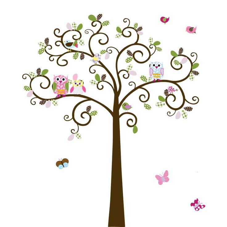 Трафарет "дерево"