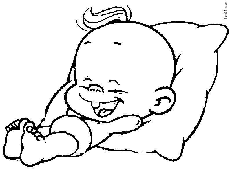 Младенец рисунок