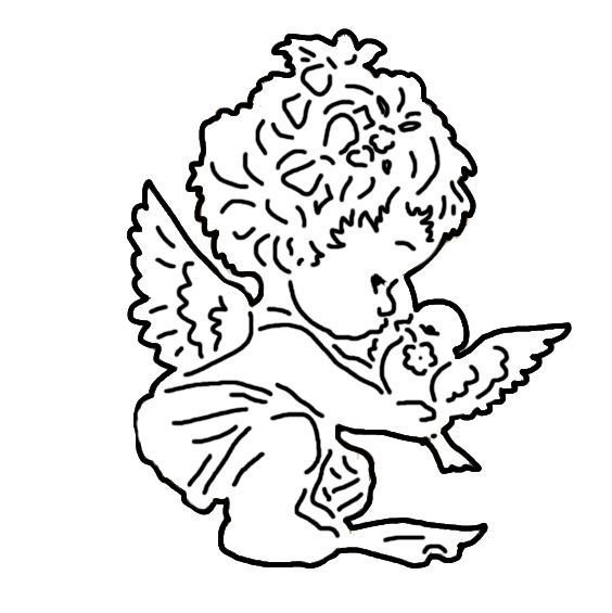 Ангел рисунок