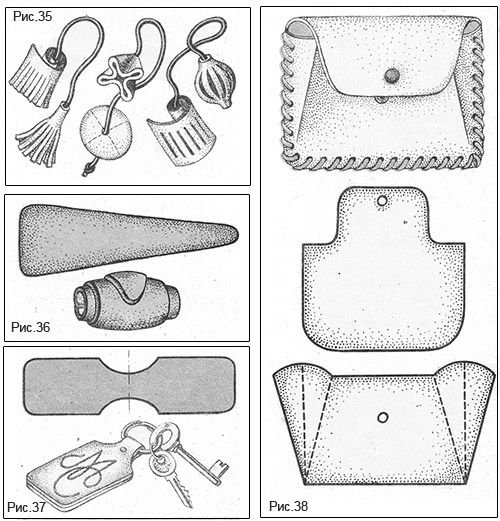 Лекала для пошива кошельков