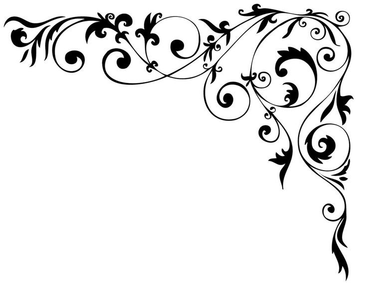 Узор уголок