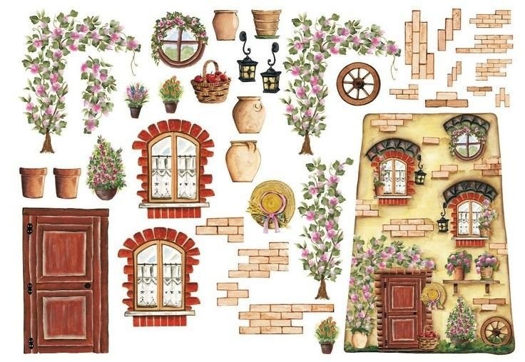 Скрапбукинг декоративные элементы