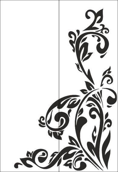 Трафареты для декора мебели