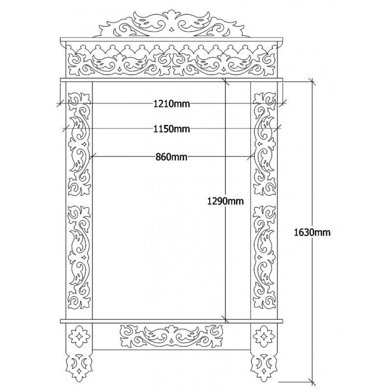 Резные наличники на окна чертежи