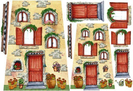 Окно для кукольного домика