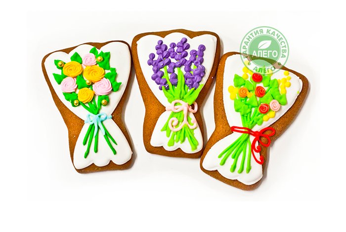 Пряник тюльпан