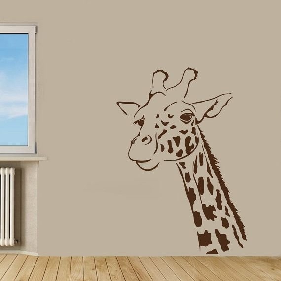 Наклейки на стену животные