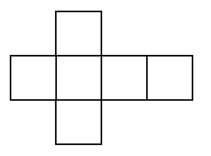 Развертка Куба 5 на 5