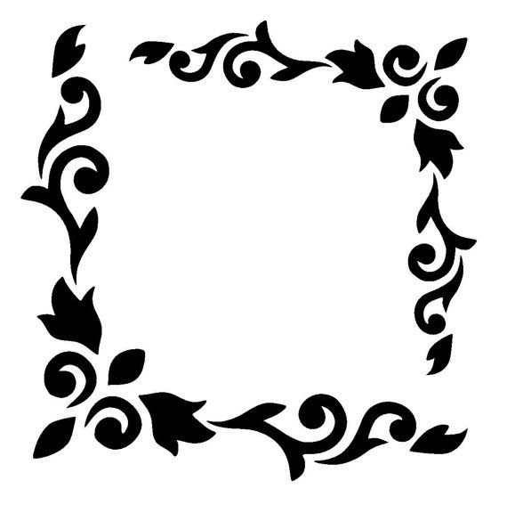 Узор уголок