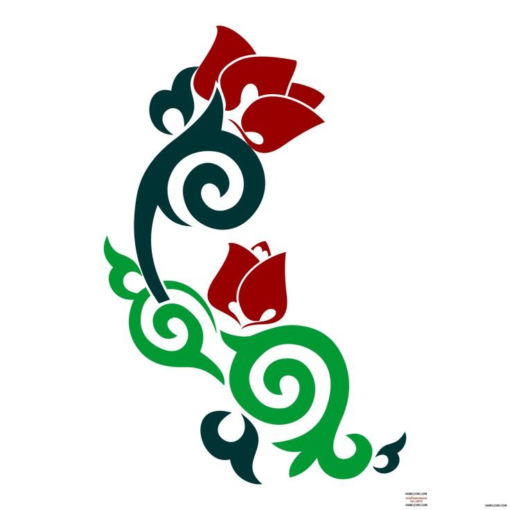 Оймо-чийме кыргызские орнаменты