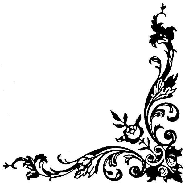 Узор уголок