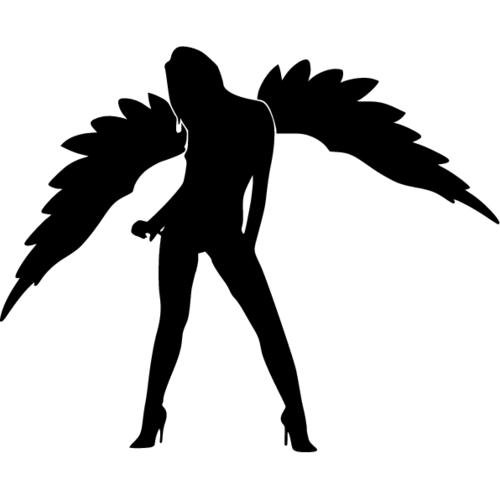 Крылья силуэт