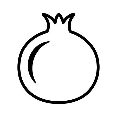 Гранат для раскрашивания