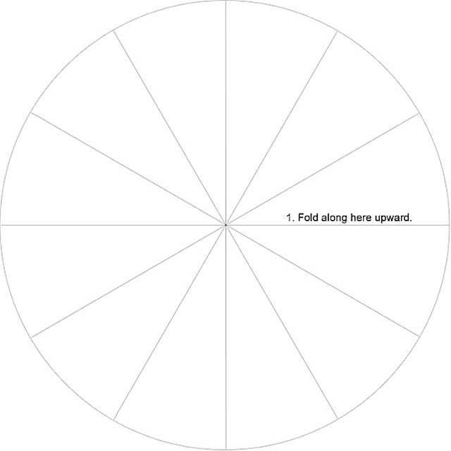 Разметка циферблата для часов