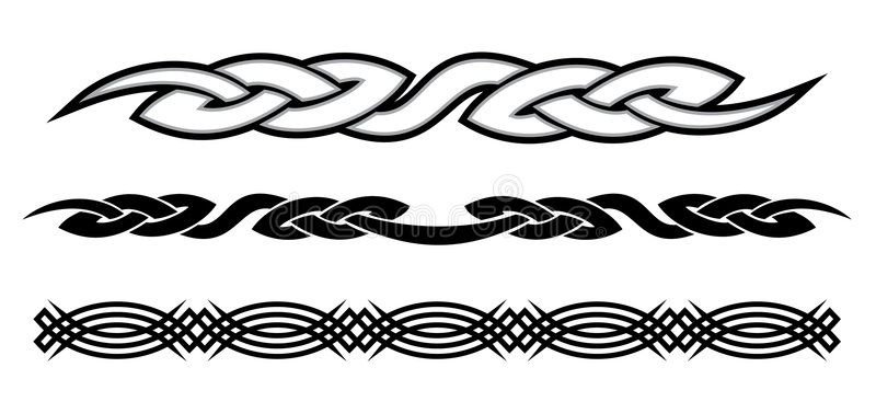 Орнамент косичка