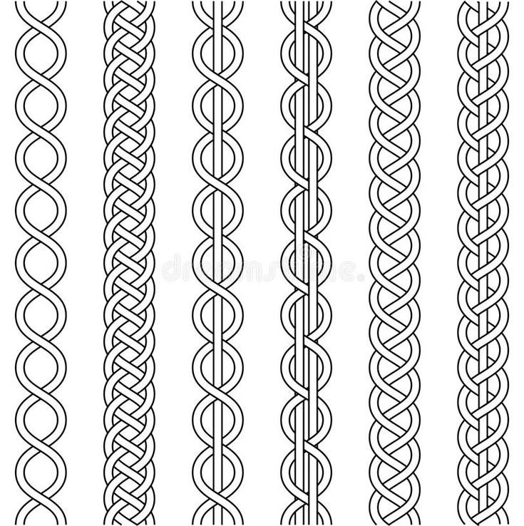 Орнамент плетение