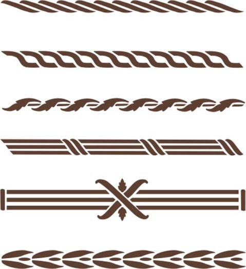 Орнамент плетенка