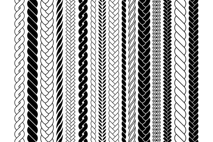 Орнамент косичка