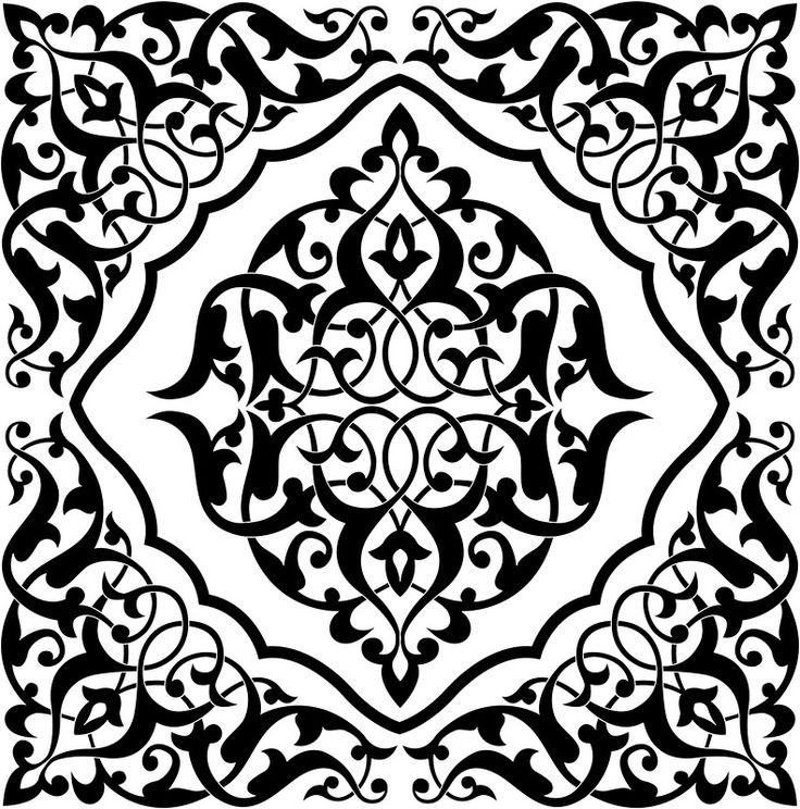 Арабский Багдади орнамент