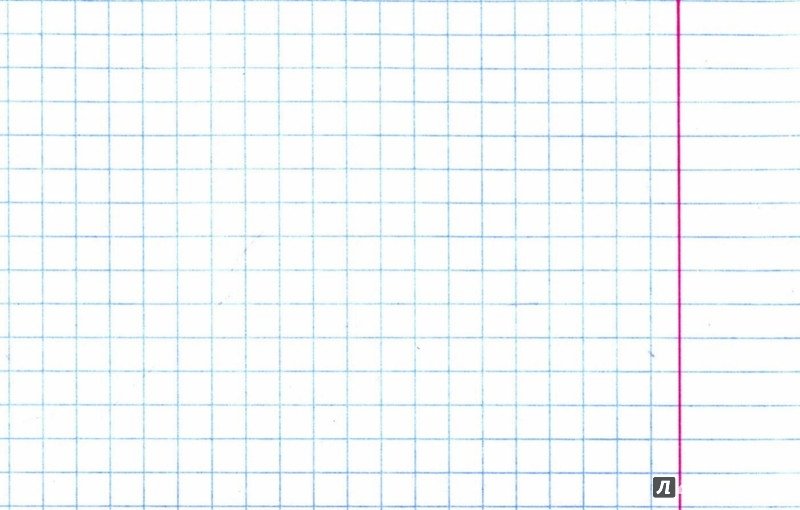 Клетка 5мм на 5мм на а4