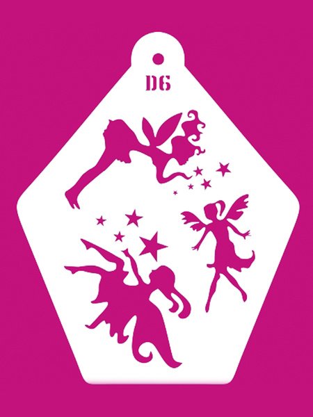 Трафареты для аквагрима