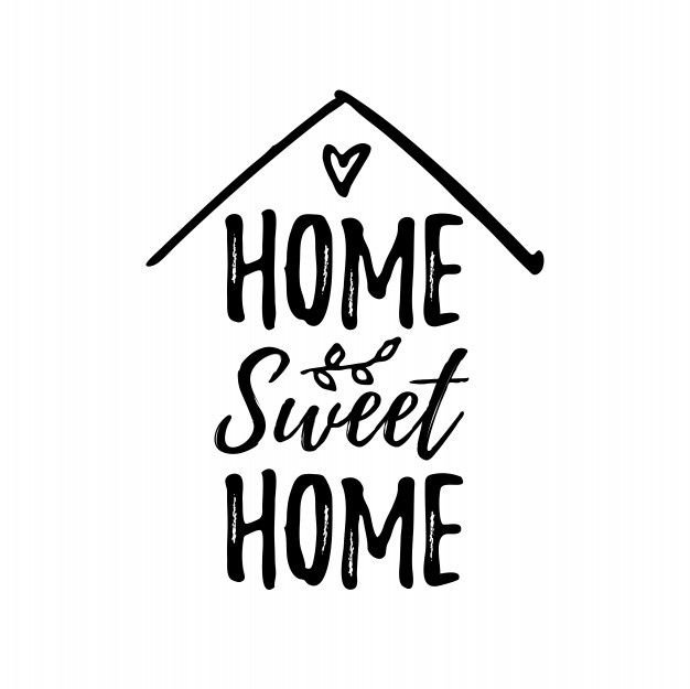 Надпись Постер Home