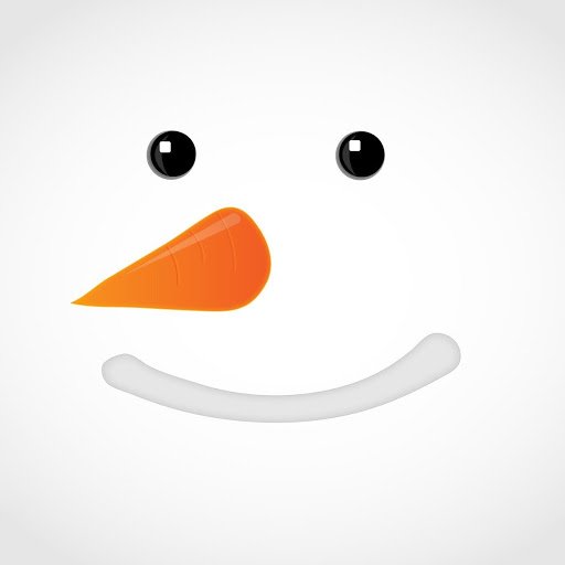 Носик снеговика