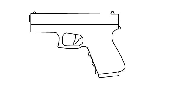 Глок 17 чертеж