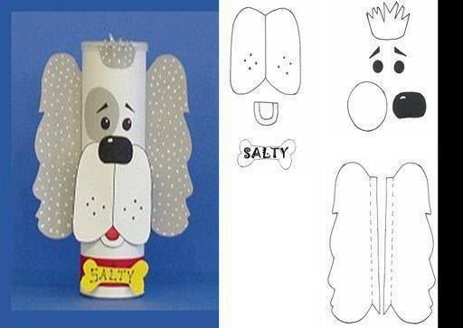 Поделка собака