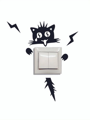 Наклейки на выключатели