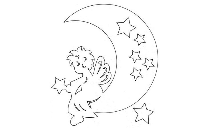 Трафареты на окна новогодние