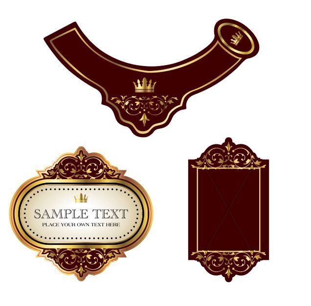 Наклейки (этикетки) на бутылки